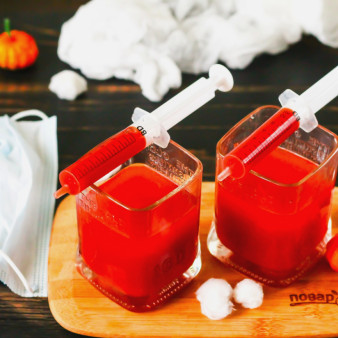 Коктейль Вампира на Хэллоуин