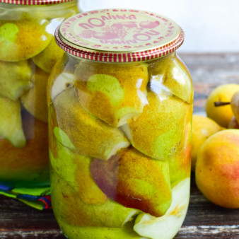 Груши маринованные на зиму без стерилизации