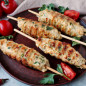 Люля-кебаб из щуки на сковороде-гриль