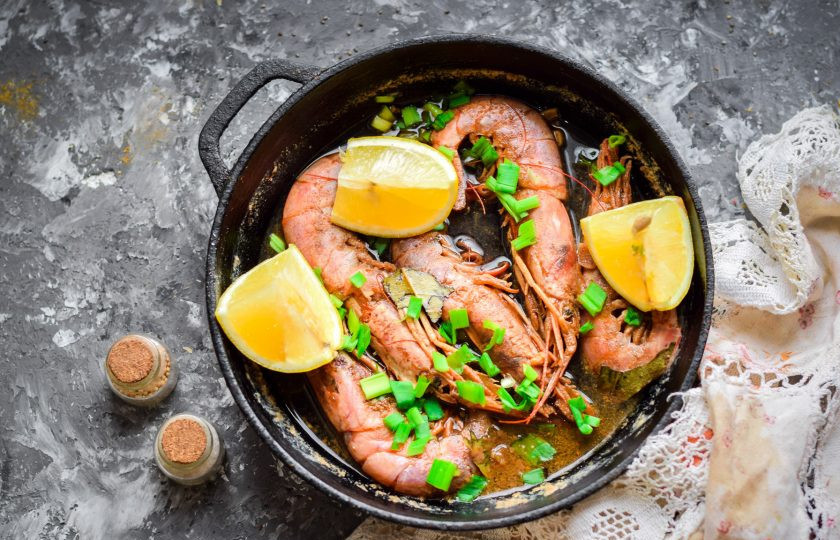 1. Этап. Лангустины в соусе Терияки: Приятного аппетита!