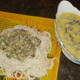 Грибной соус со сливками