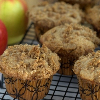Маффины с яблоками и специями