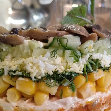 1. Этап. Салат Вкуснейший: Приятного аппетита!