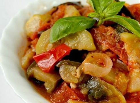 1. Этап. Рататуй в мультиварке: Приятного аппетита!