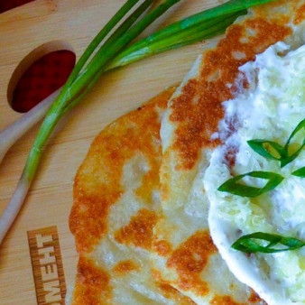 Венгерские лепёшки Лангош