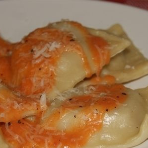 Равиоли с ветчиной