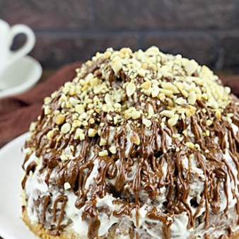 Торт Графские развалины со сметаной