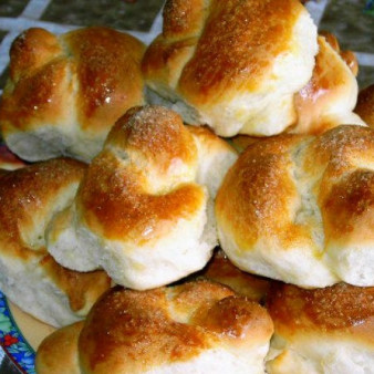 Творожное тесто для булочек