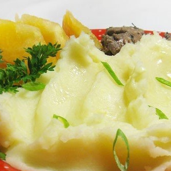 Пюре с молоком