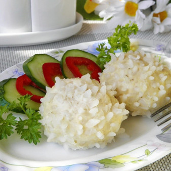 Ёжики из фарша с рисом