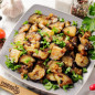Баклажаны жареные с луком