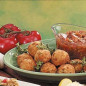 Rice Balls with Meat Sauce