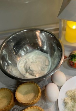 1. Этап. Тарталетки по-новому: Подготовить продукты