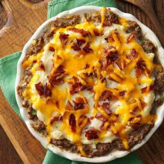 Meat Shell Potato Pie