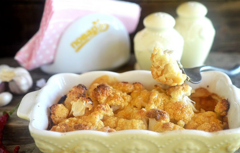 1. Этап. Цветная капуста Баффало: 7. Приятного аппетита!