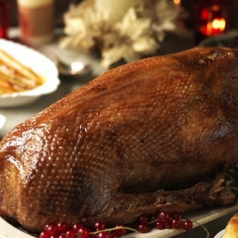 Гусь в духовке