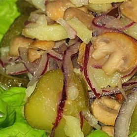 Салат Грибы на поляне