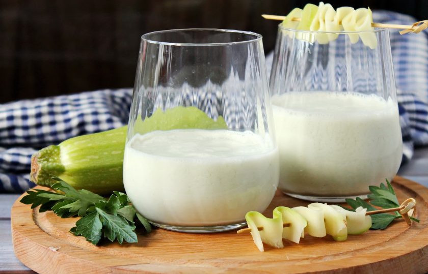 1. Этап. Смузи из кабачков: Приятного аппетита!