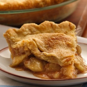 Пирог с лимоном и яблоками