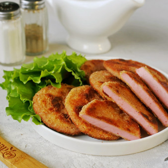 Жареная колбаса по-ленинградски