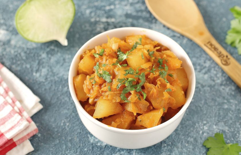 1. Этап. Картофель с редькой: Картошка с редькой готова. Приятного аппетита!