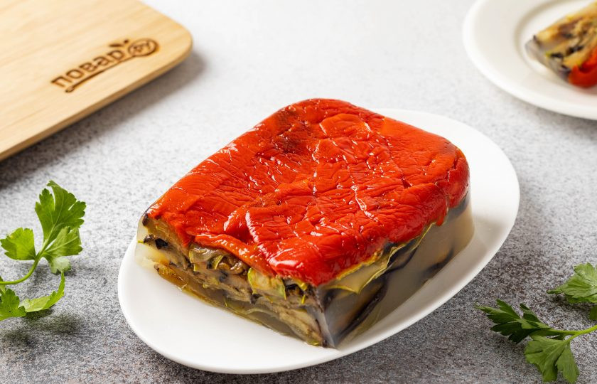 1. Этап. Террин из овощей: Приятного аппетита!