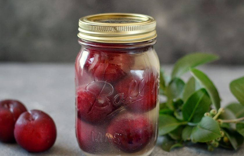 1. Этап. Маринованные сливы с горчицей на зиму: Маринованные сливы с горчицей готовы.