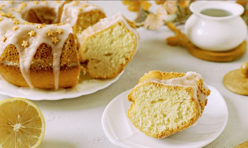 1. Этап. Кекс на минеральной воде: Приятного аппетита!