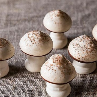 Печенье в виде грибочков