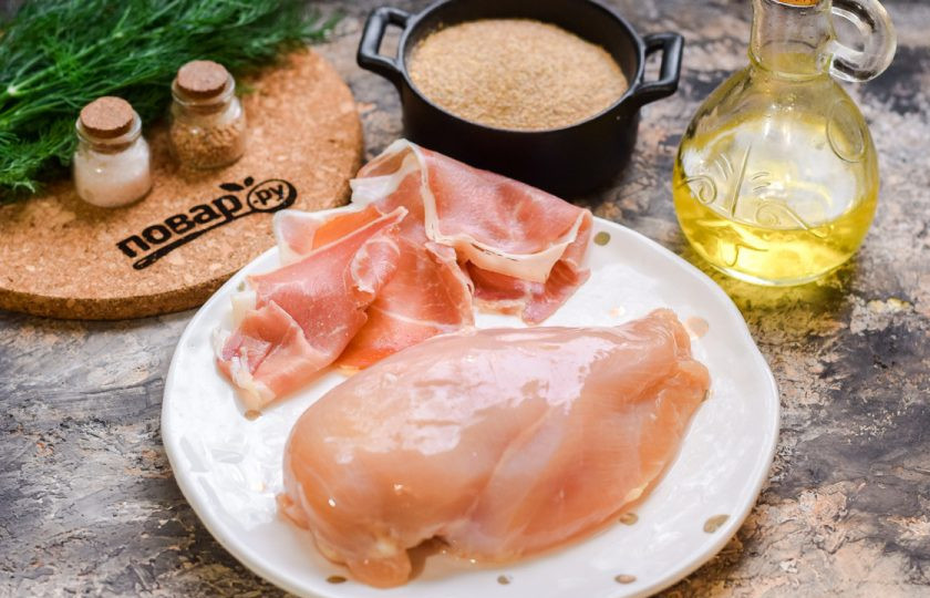 1. Этап. Рулетики в панировке: Подготовьте ингредиенты.