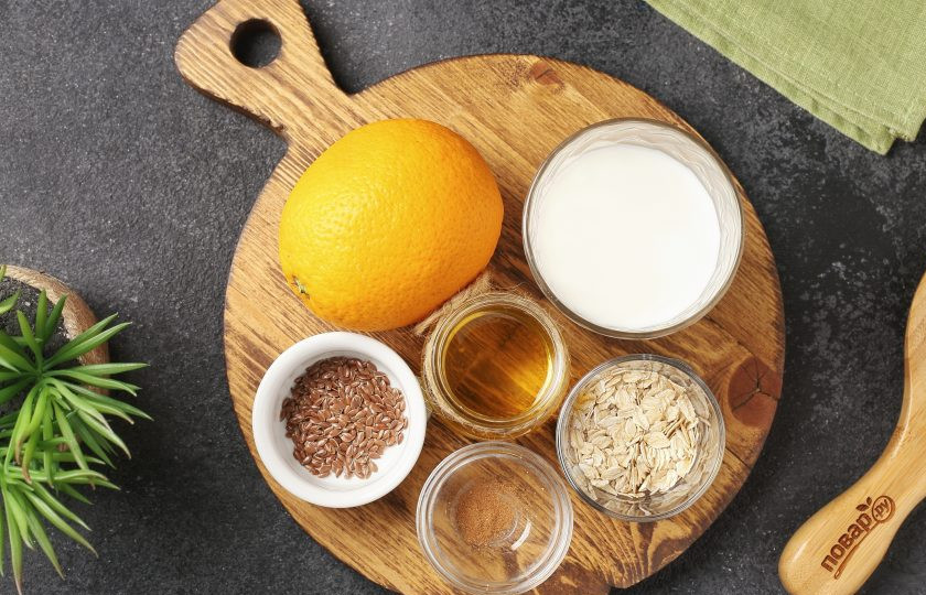 1. Этап. Коктейль Доброе утро: Подготовьте все ингредиенты.