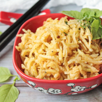 Зеленая редька по-корейски