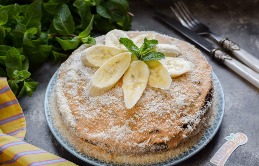 1. Этап. Торт Мираж: Украсьте торт по вкусу и подавайте к столу.