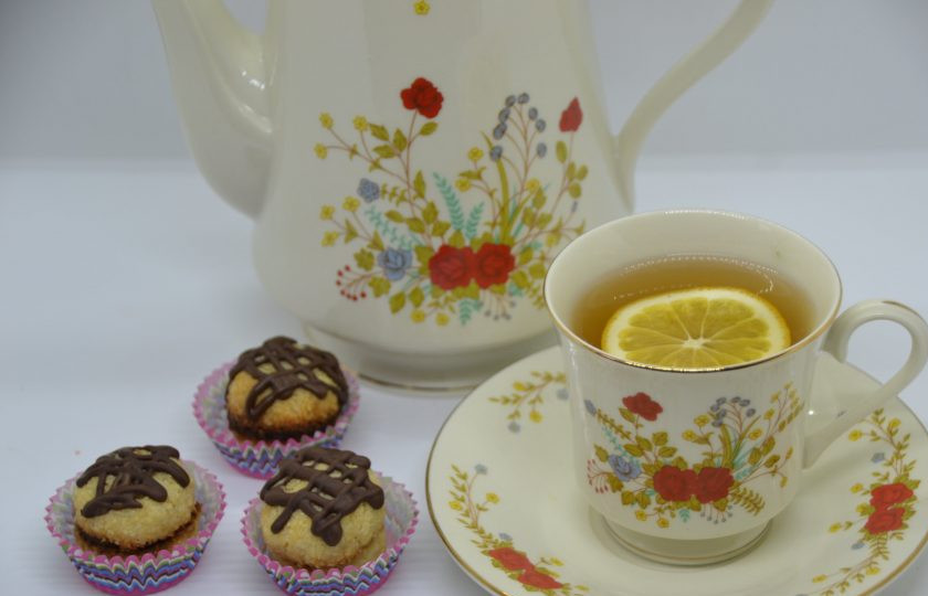 1. Этап. Итальянское печенье с миндалем: Наливайте чай или кофе и наслаждайтесь вкусным миндальным печеньем 