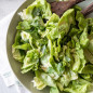 Green Salad with Fresh Herbs and Red Wine Vinaigrette 