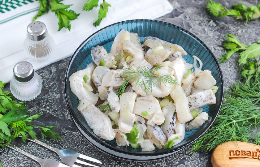 1. Этап. Тала из щуки: После чего извлеките талу и перемешайте, подайте к столу охлажденной.