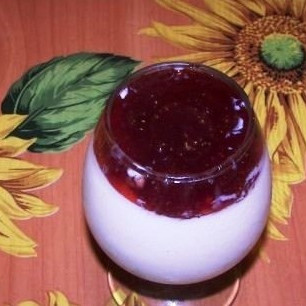 Желе из кефира и желатина