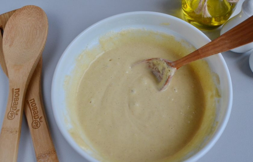 1. Этап. Мини корн-доги: Готово. Отставьте ее пока.