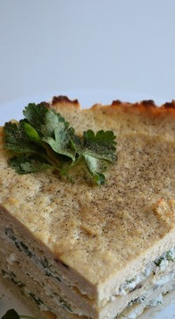 1. Этап. Курино-творожный торт: Можно подавать сразу или дать торту пропитаться в холодильнике пару часов.