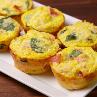 Cauliflower Breakfast Muffins