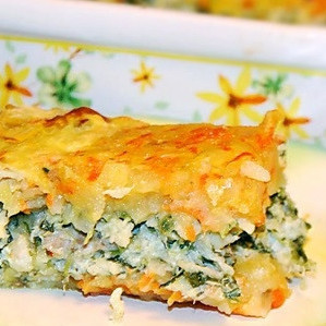 Запеканка из рыбы и картофеля