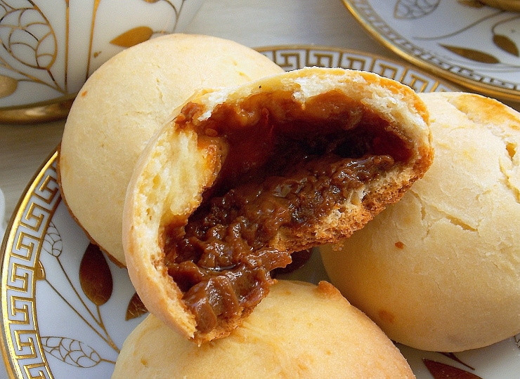 1. Этап. Творожные булочки со сгущенкой: Приятного аппетита!