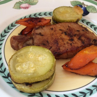 Стейк из свиной корейки