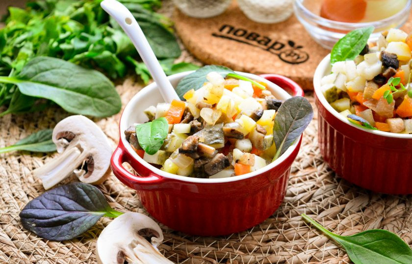 1. Этап. Салат Золушка: Приятного аппетита!