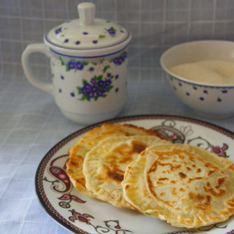 Кавказские лепешки с зеленью