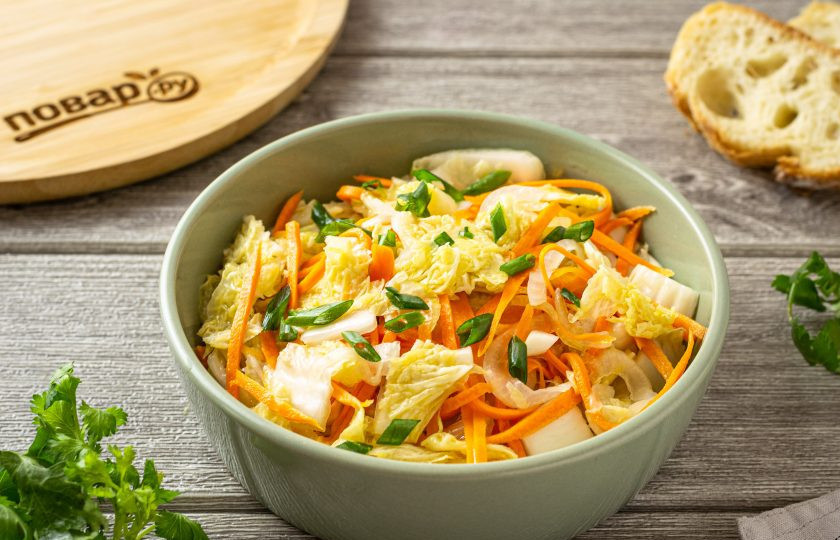 1. Этап. Маринованная пекинская капуста на зиму: Приятного аппетита!