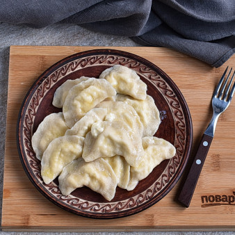 Вареники с адыгейским сыром