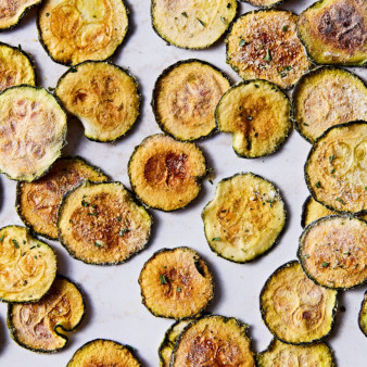Cool Ranch Zucchini Chips