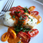 Roasted Cod with Tomato Cream Sauce