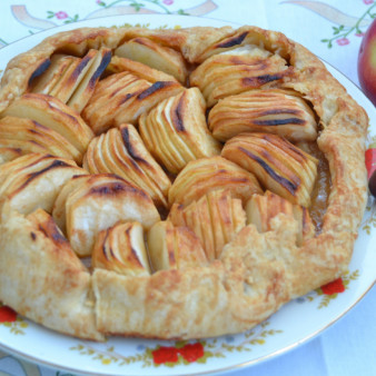 Бретонский яблочный пирог